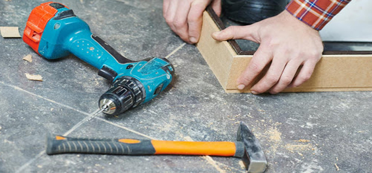 broken door frame repair Quartz Hill